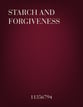 Of Starch and Forgiveness SATB Vocal Score cover